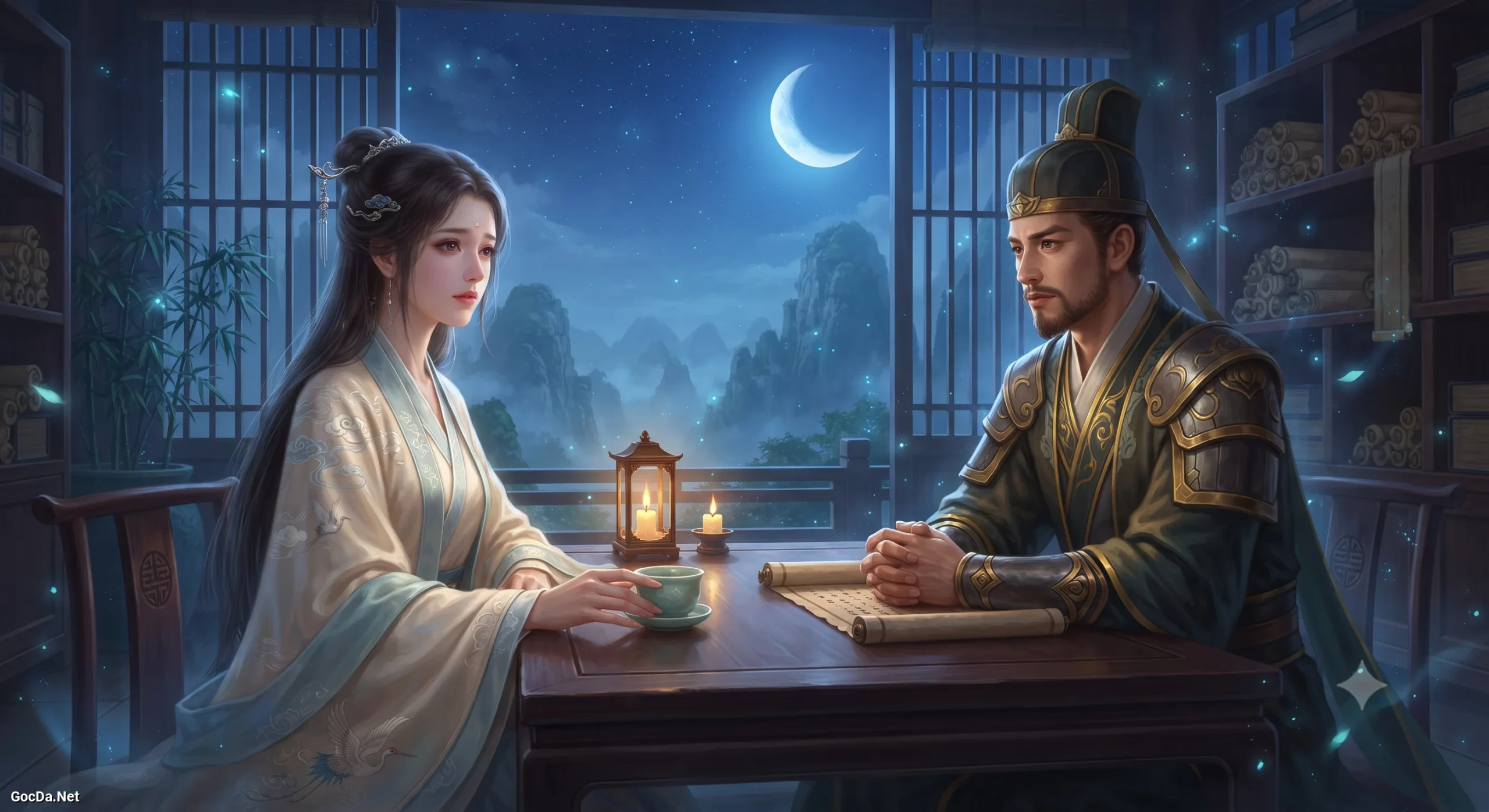 Truyện Phàm Trần Vấn Tâm Thiên Đạo Vô Tình Luận - Đêm Trăng Kể Chuyện