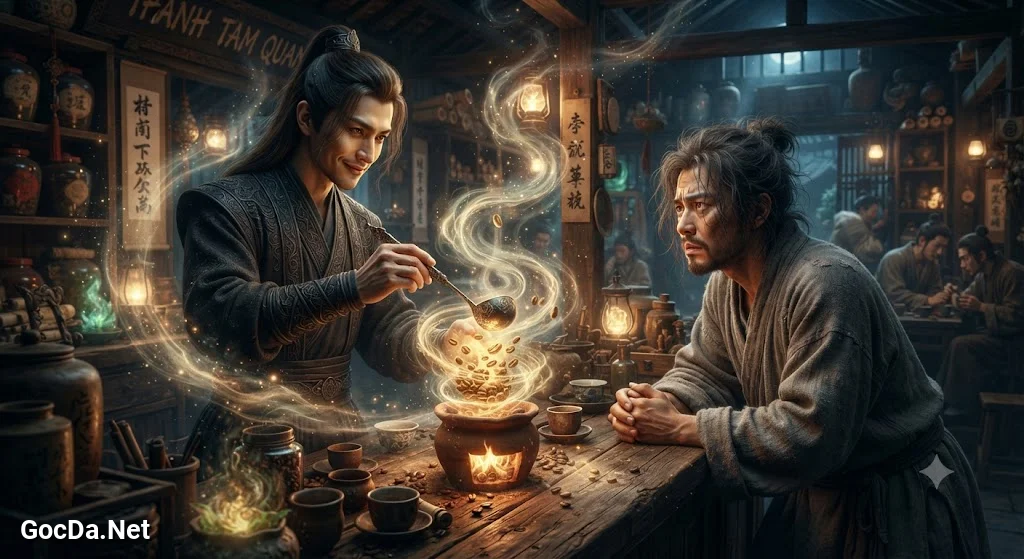 Truyện Tiên Giới Có Quán Cà Phê - Mật Thám Bí Ẩn - Ảnh minh họa phân cảnh 2