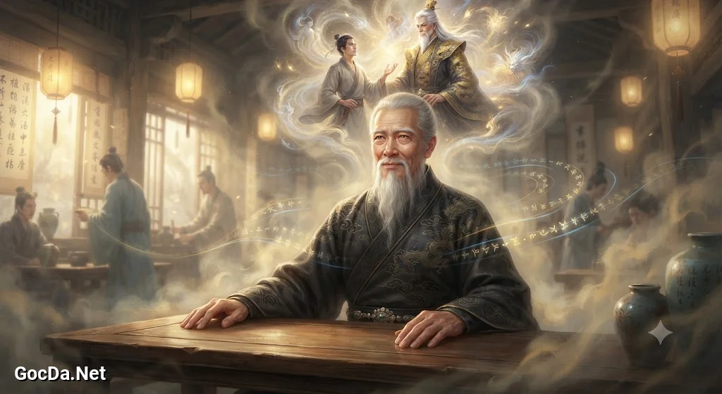 Truyện Tiên Giới Có Quán Cà Phê - Nút Thắt Tâm Cảnh - Ảnh minh họa phân cảnh 1