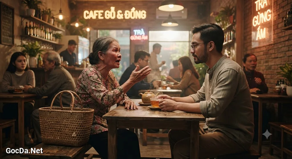Truyện Ẩn Sĩ Cafe Phố Thị - Phản Ứng Của Bà Bảy - Ảnh minh họa phân cảnh 3