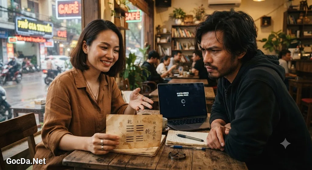 Truyện Ẩn Sĩ Cafe Phố Thị - Dữ Liệu Và Vận Mệnh - Ảnh minh họa phân cảnh 3