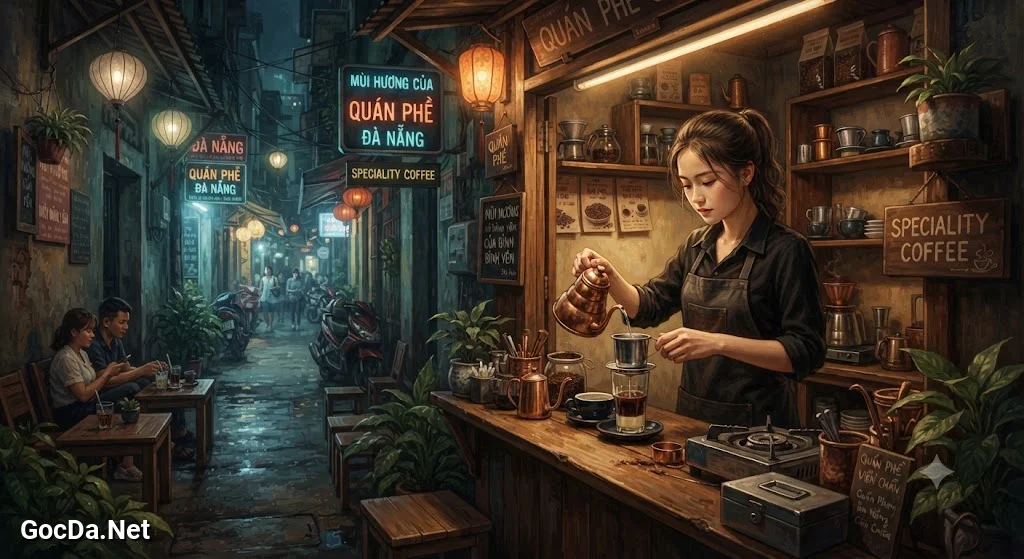 Truyện Ẩn Sĩ Cafe Phố Thị - Mùi Hương Của Bình Yên - Ảnh minh họa phân cảnh 1