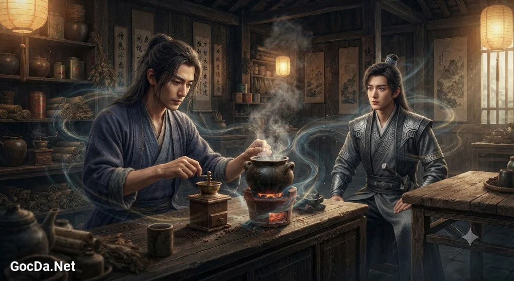 Truyện Tiên Giới Có Quán Cà Phê - Ly Cà Phê Của Kẻ Gây Rối - Ảnh minh họa phân cảnh 3