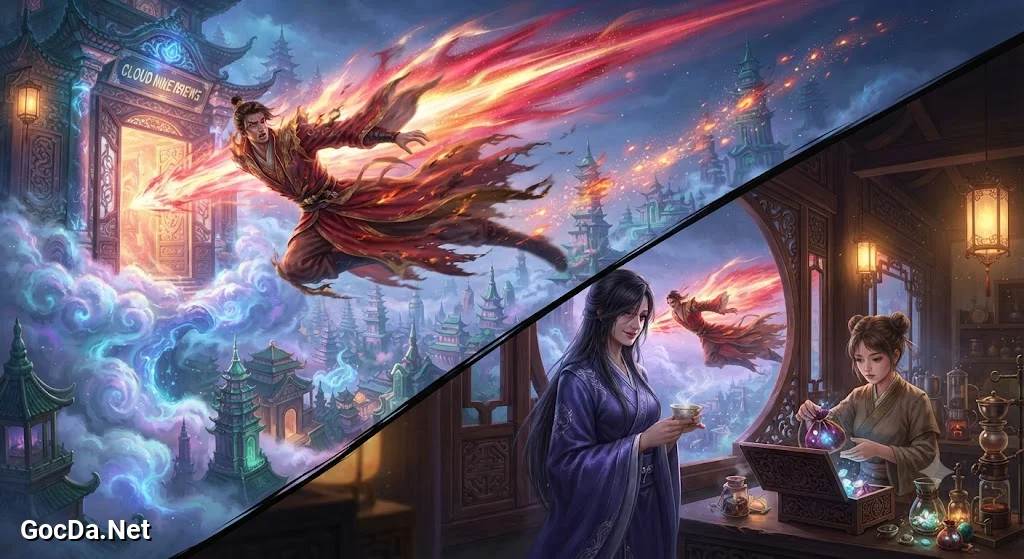 Truyện Tiên Giới Có Quán Cà Phê - Dư Vị Bất Ngờ - Ảnh minh họa phân cảnh 3