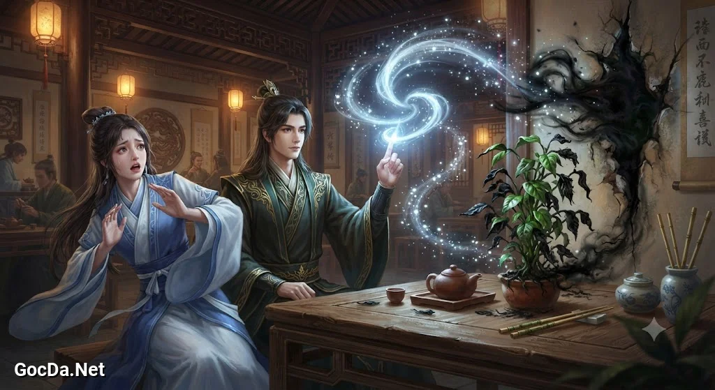 Truyện Đại Đạo Ẩn Trong Thành Phố: Người Gác Đền Giữa Ngã Ba Thế Giới - Vết Nứt Từ Cống Ngầm - Ảnh minh họa phân cảnh 2