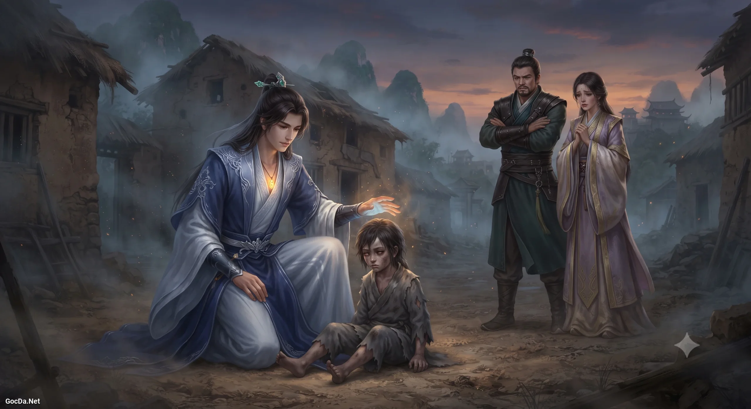 Truyện Phàm Trần Vấn Tâm Thiên Đạo Vô Tình Luận - Ngôi Làng Không Cười