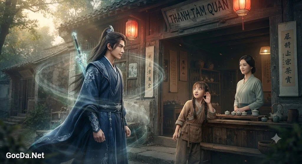 Truyện Tiên Giới Có Quán Cà Phê - Kiếm Khí Ngưng Trệ - Ảnh minh họa phân cảnh 1