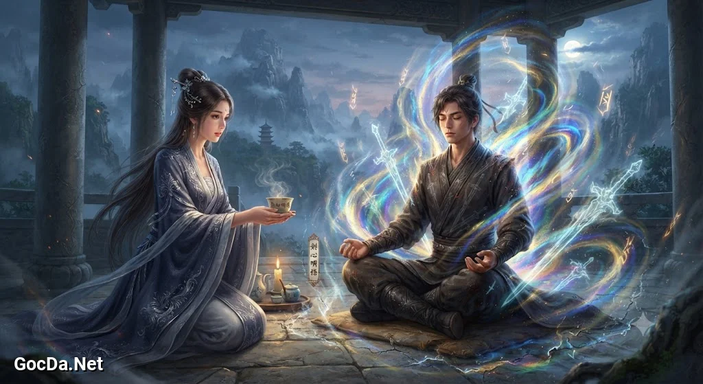 Truyện Tiên Giới Có Quán Cà Phê - Kiếm Tâm Minh Ngộ - Ảnh minh họa phân cảnh 2
