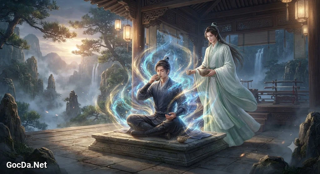 Truyện Tiên Giới Có Quán Cà Phê - Kiếm Tâm Minh Ngộ - Ảnh minh họa phân cảnh 3