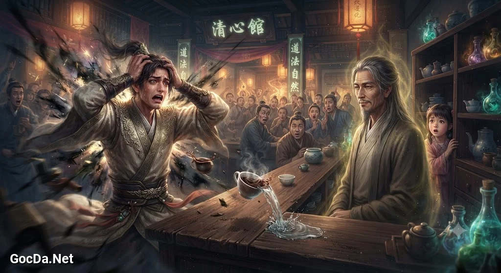 Truyện Tiên Giới Có Quán Cà Phê - Quy Tắc Bất Thành Văn - Ảnh minh họa phân cảnh 2