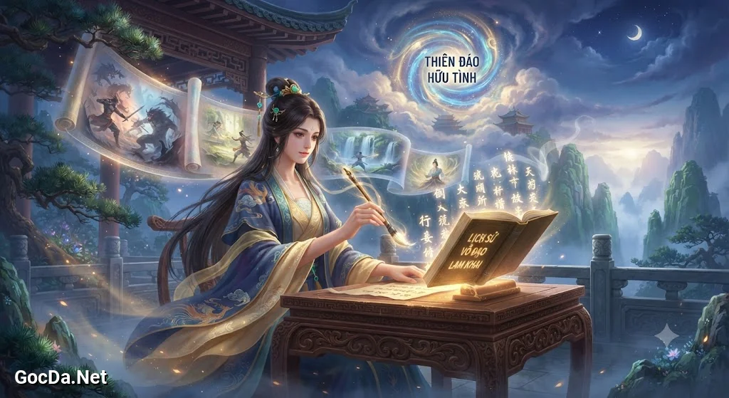 Truyện Phàm Trần Vấn Tâm Thiên Đạo Vô Tình Luận - Mộc Lan Ghi Chép Lịch Sử