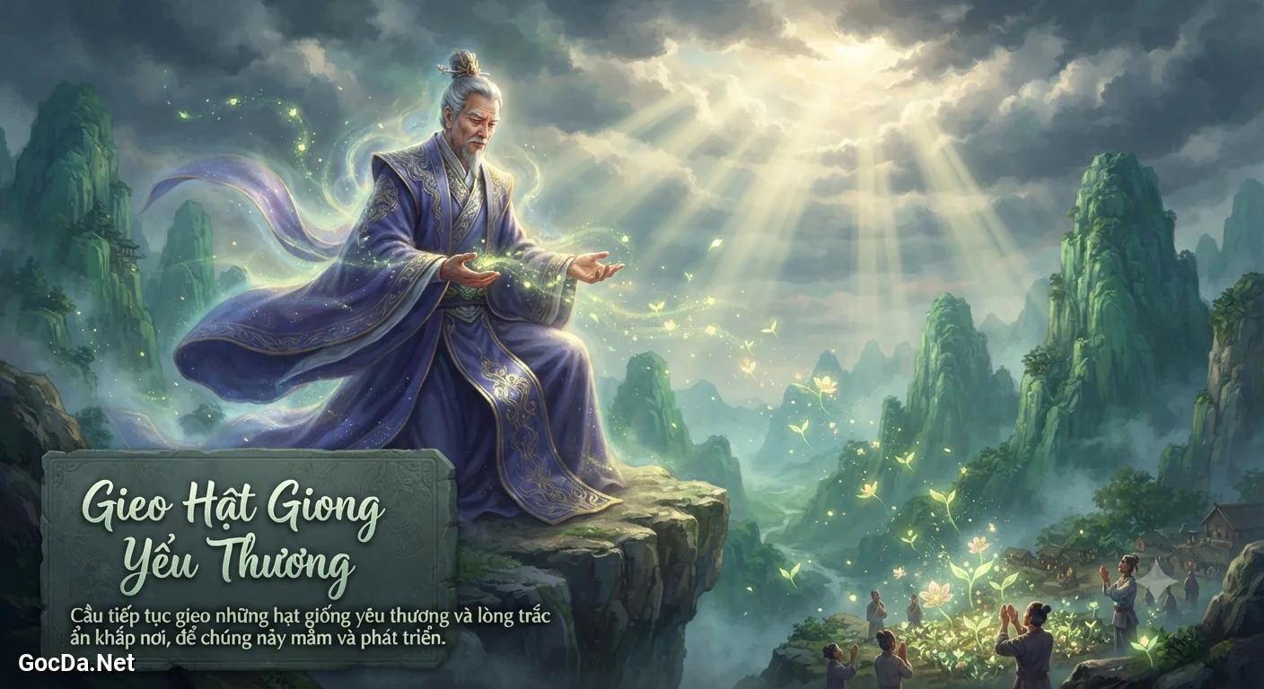 Truyện Phàm Trần Vấn Tâm Thiên Đạo Vô Tình Luận - Gieo Hạt Giống Yêu Thương