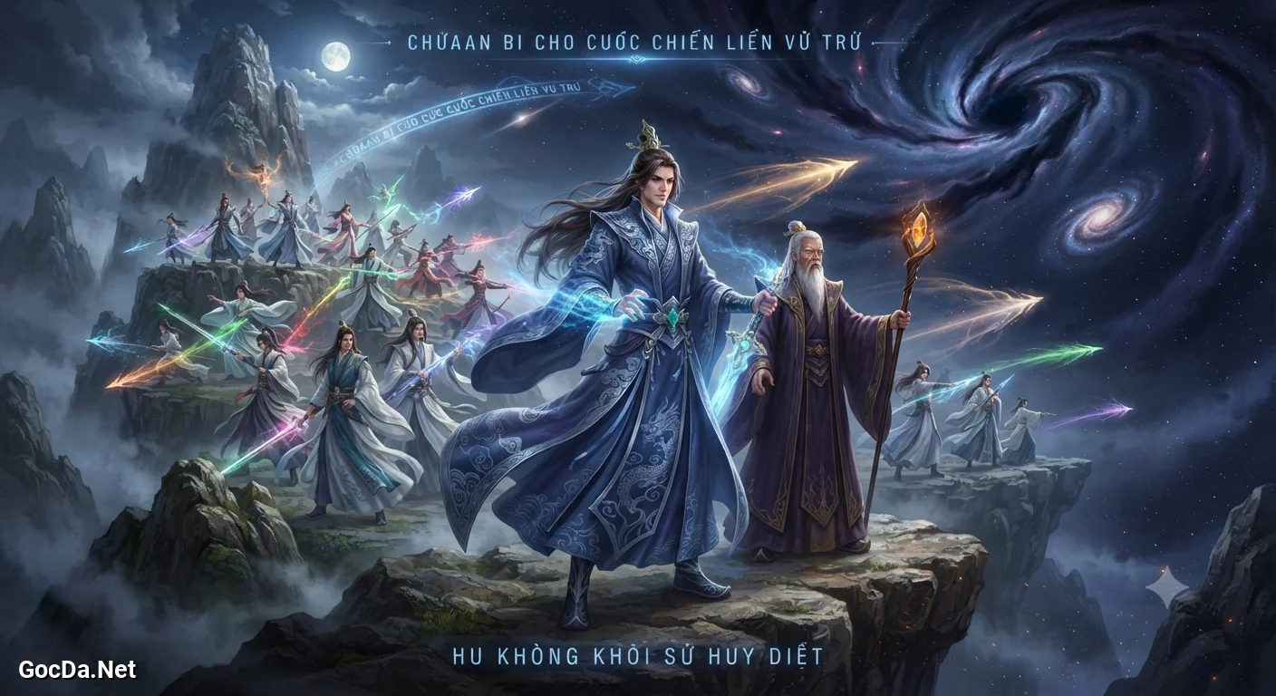 Truyện Hư Không Huyễn Đạo - Chuẩn Bị Cho Cuộc Chiến Liên Vũ Trụ