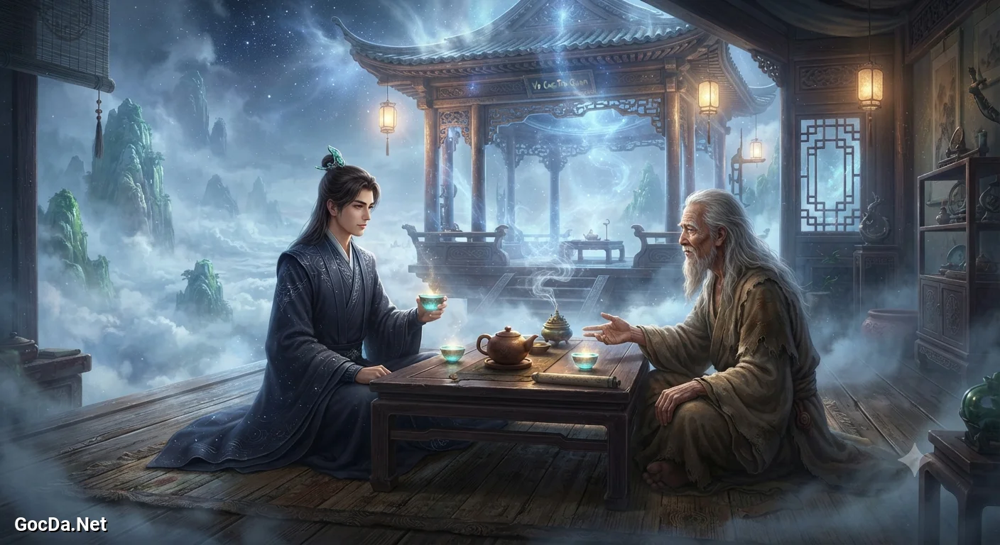 Truyện Đạo Vô Cực Chân Kinh - Gặp Gỡ Vô Danh Khách