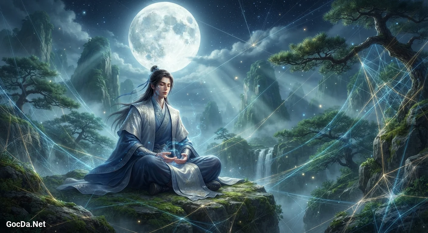Truyện Đạo Vô Cực Chân Kinh - Bí Ẩn Dưới Ánh Trăng
